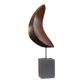 Organic abstract sculpture by Ineke van Zuuren, Netherlands, 1980s