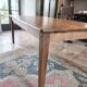 Table de ferme en chêne massif 200x100 avec sa rallonge de 60x100