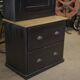 Small 2-drawer fir cabinet 1960