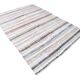 5x8 Vintage Striped Multicolor Rug Boho Pastel Design, 166x257 Cm