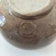 Signed handcrafted stoneware bowl – 70s wasi-sabi style