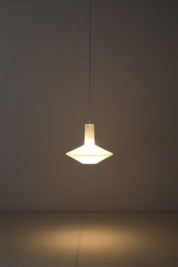 Suspension danoise en verre Holmegaard / Royal Copenhagen par Sidse Werner