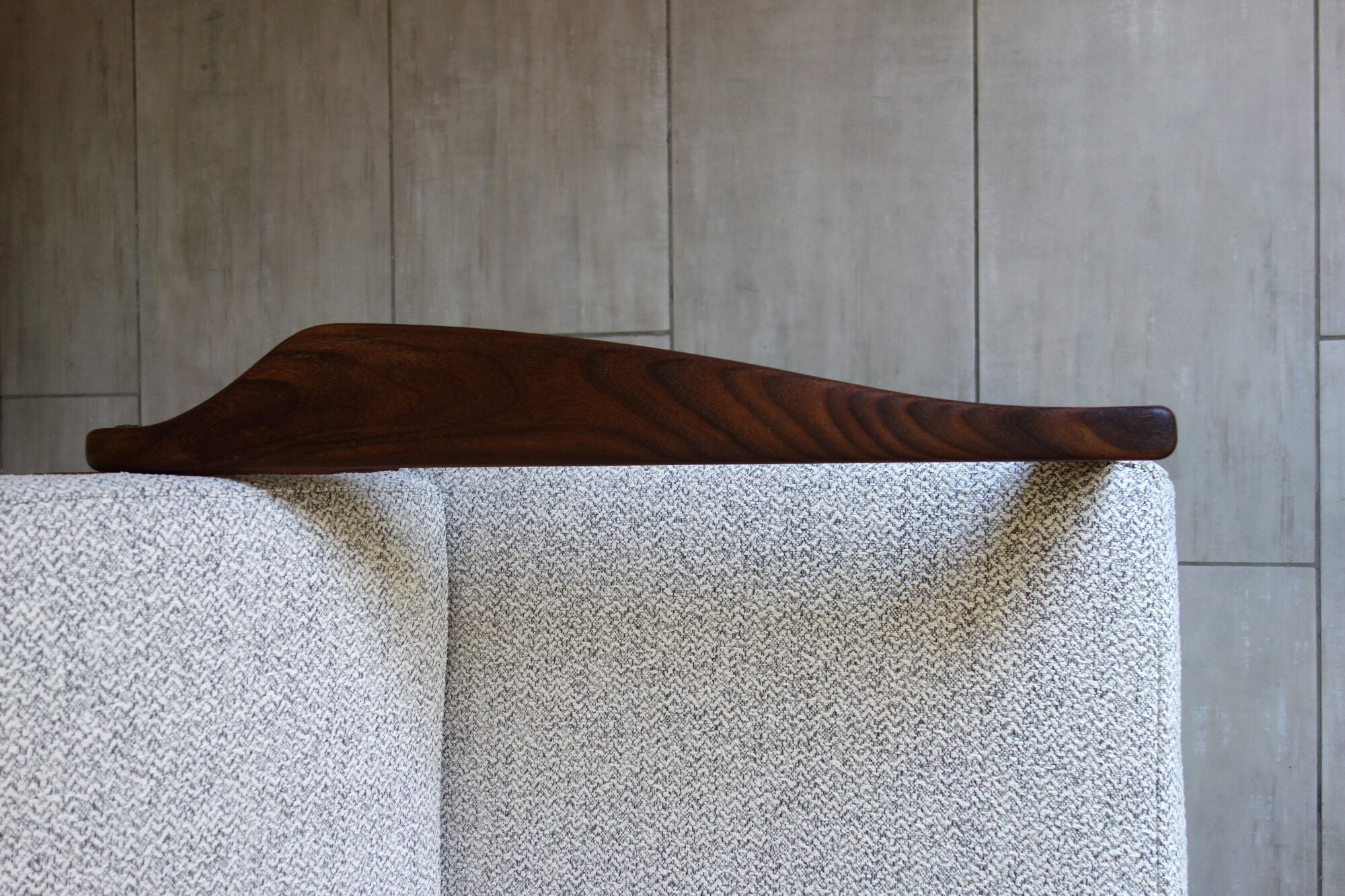 Bench and 2 Scandinavian armchairs 60s