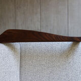 Bench and 2 Scandinavian armchairs 60s