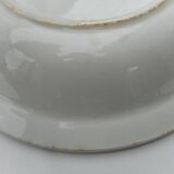 Hollow dish, round, floral decoration