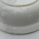 Hollow dish, round, floral decoration