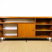 Enfilade scandinave haute en teck 1960