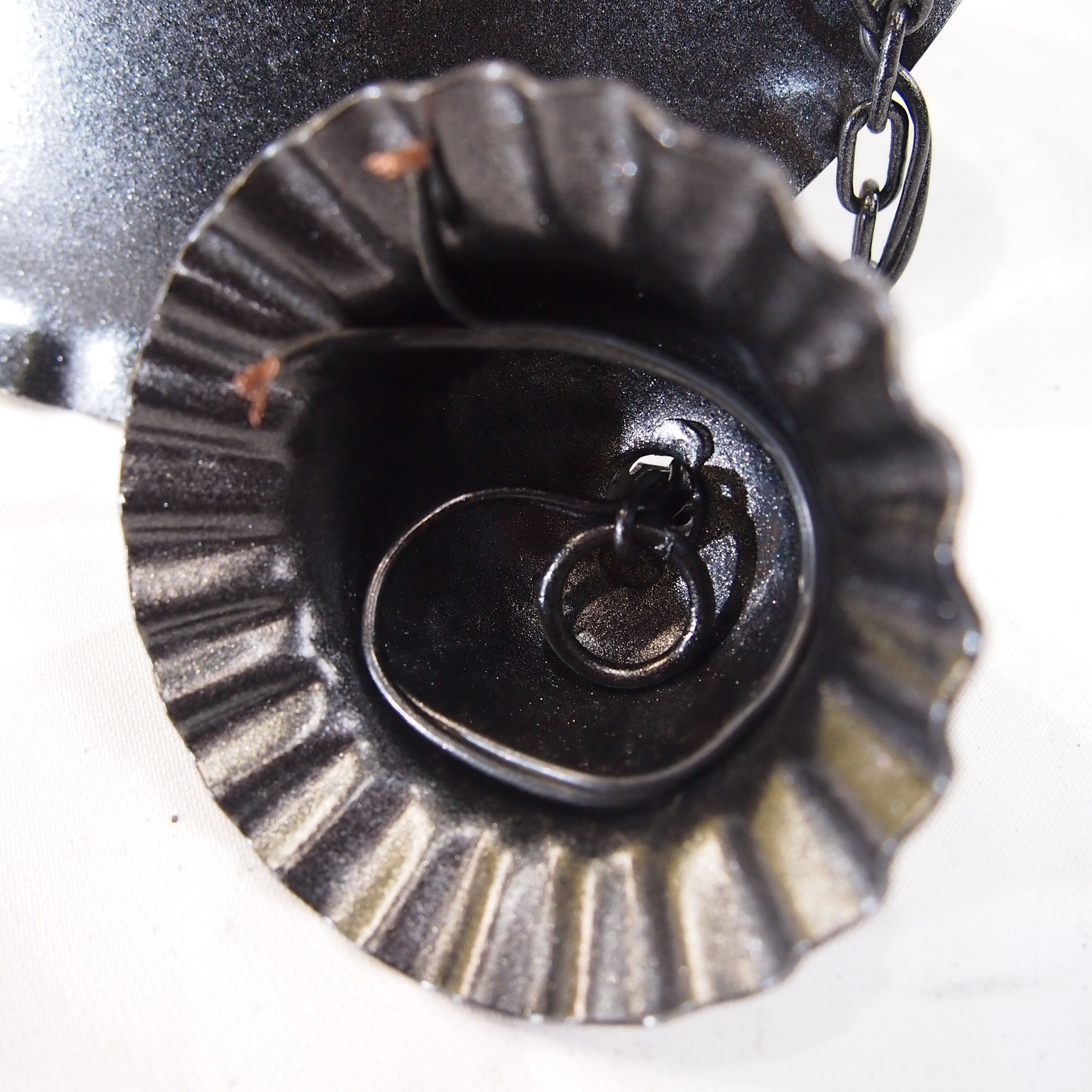 Wrought iron lantern vintage