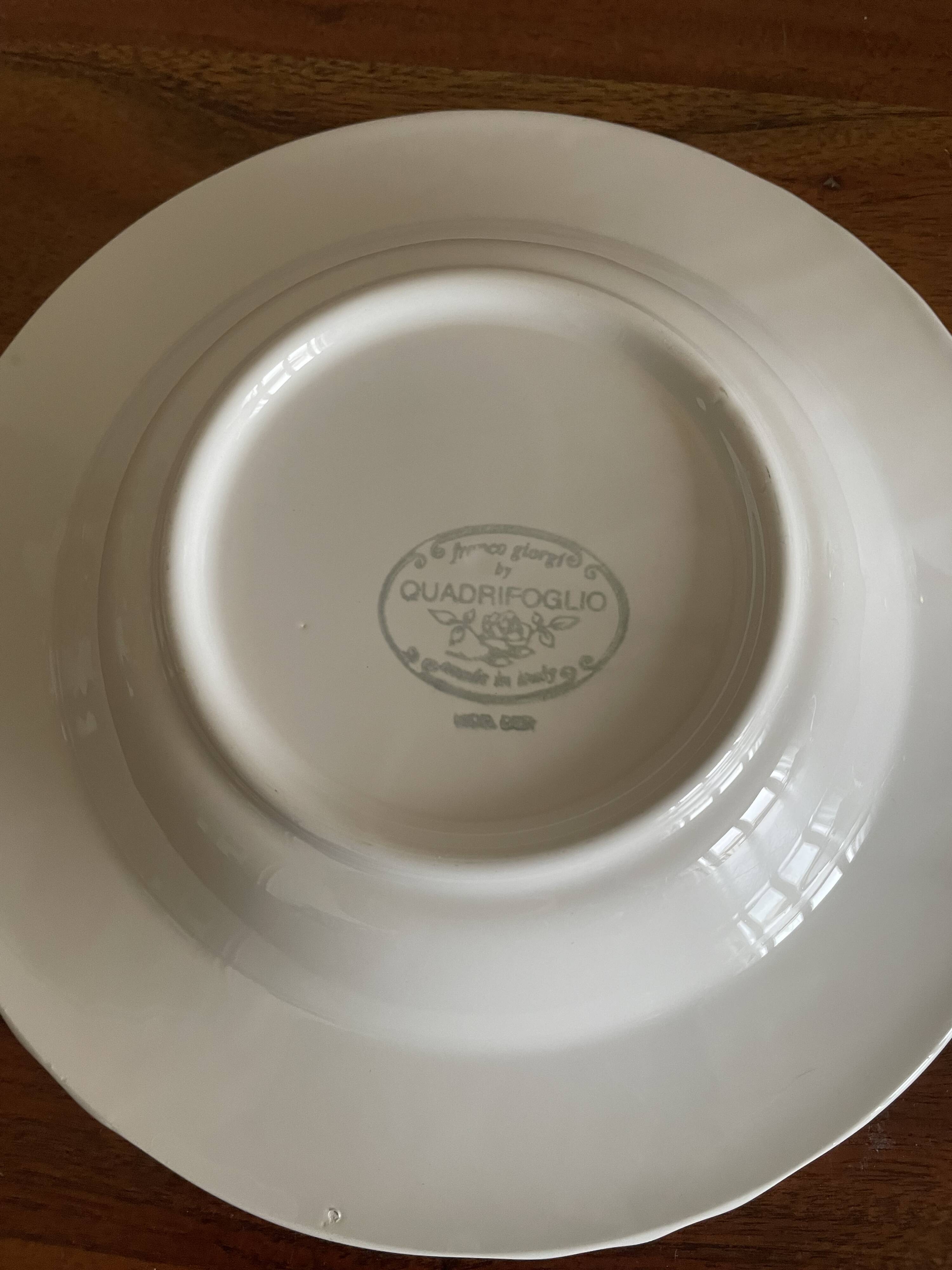 Franco Giorgi plates by Quadrifoglio