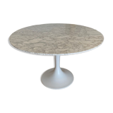 Marble table tulip foot