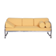 Bauhaus Leather and Tubular Chrome Sofa attributed to Robert Slezák, Czech, 1930s