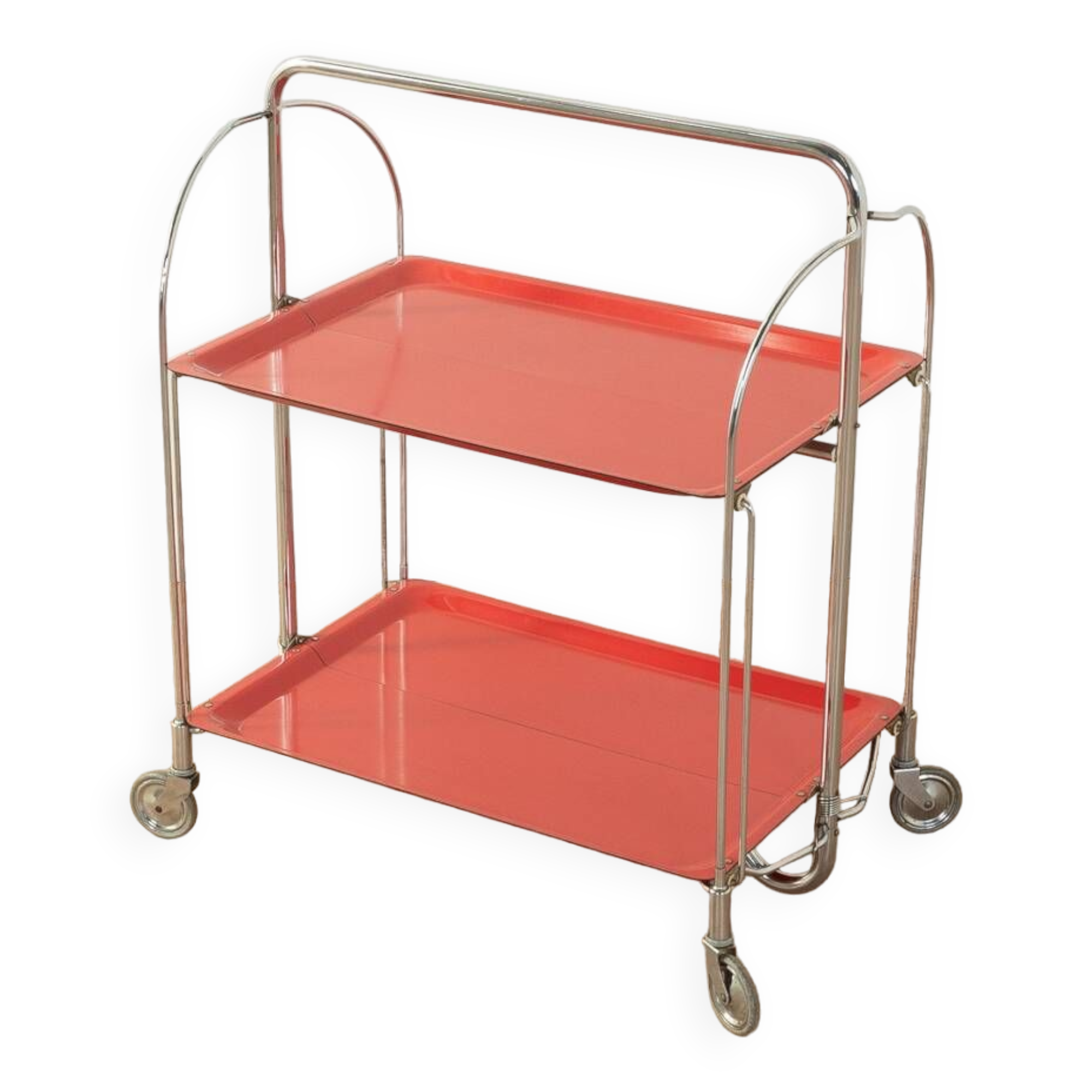 1970s Serving trolley, Bremshey Dinett