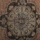 Vintage Turkish hallway rug 118x388 cm