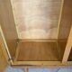 Wood and rattan wardrobe 60'
