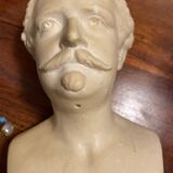 Strauss bust in plaster