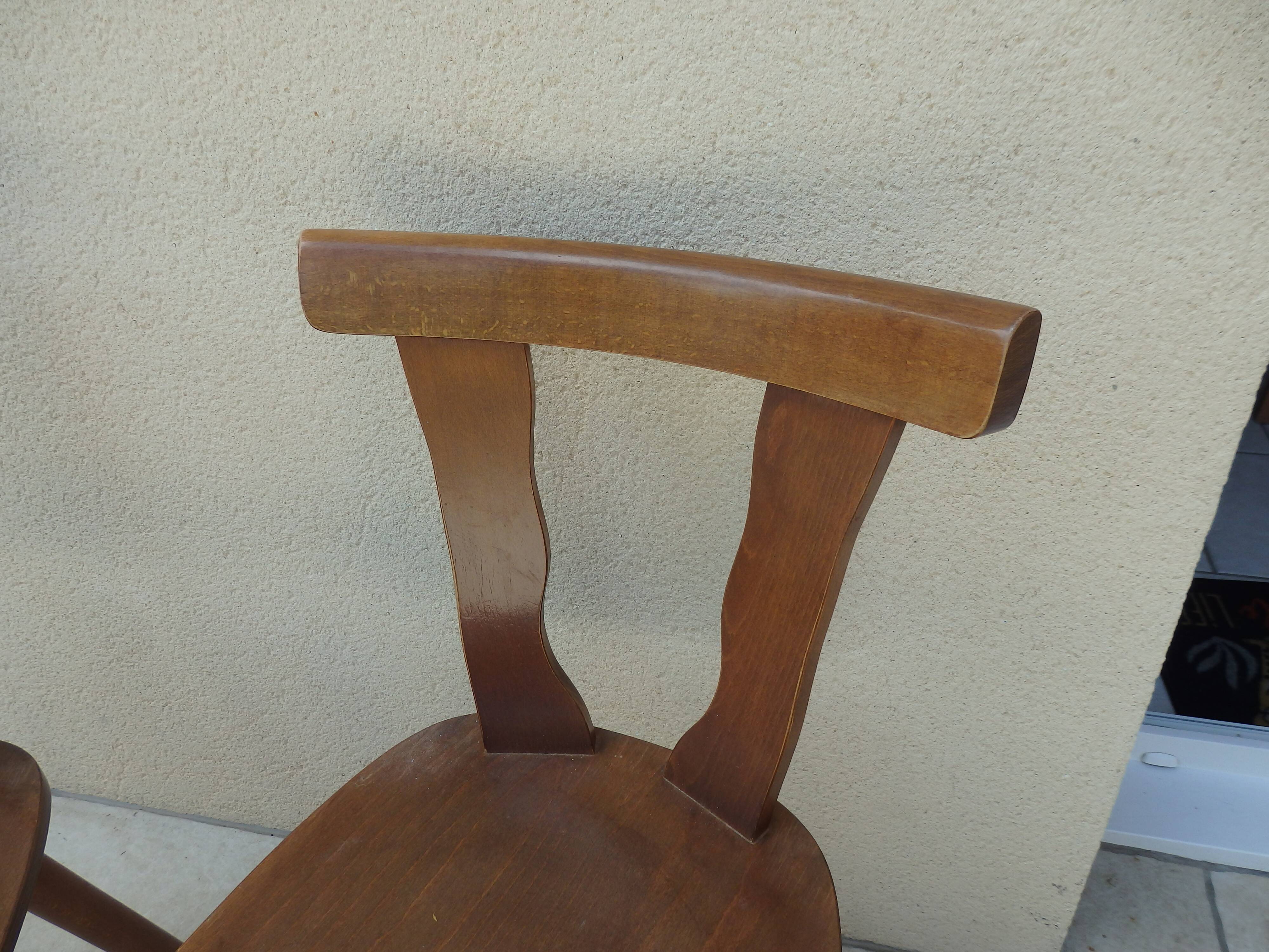 Pair of vintage chairs year 60