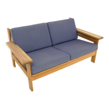 Scandinavian sofa 2 places "Laboremus", Viborg, Denmark, 1960