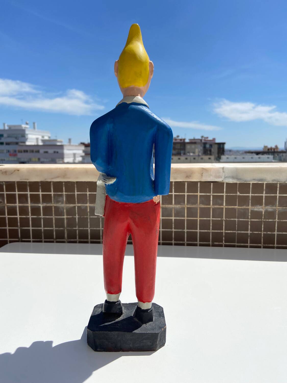 TinTin Wooden Figurine - Colon art