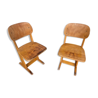 Pair of adult casala chairs