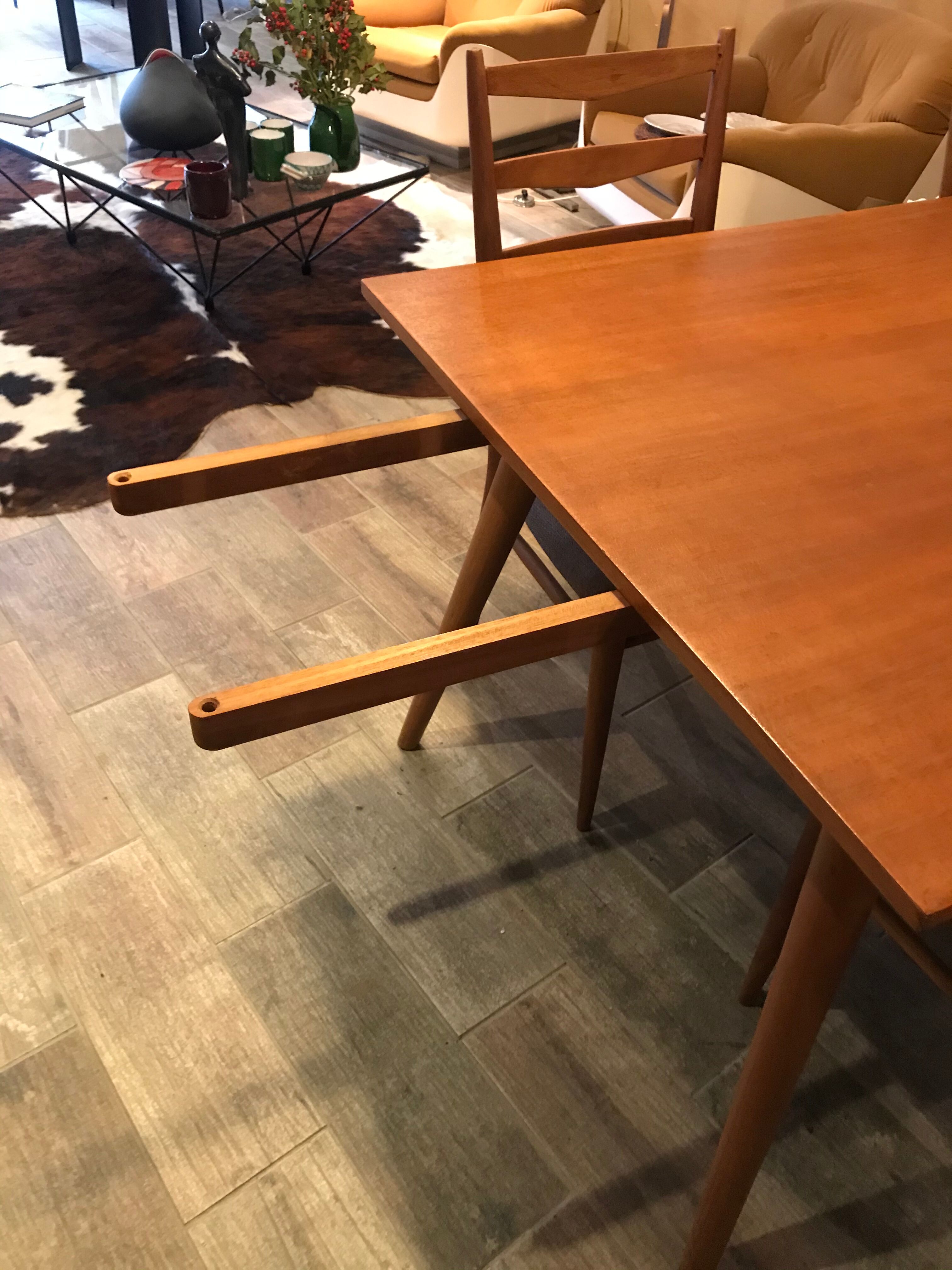 Table à manger années 60