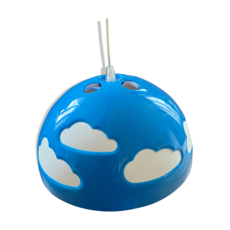 Luminaire suspension nuage skojig ikea bleu design henri preutz