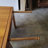 Dining room set table and 6 chairs Maison Regain in Elm