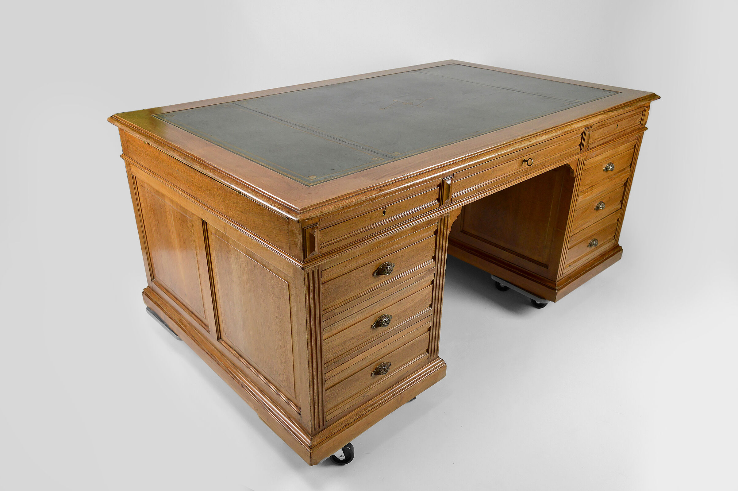 Desk minister double face, france, circa 1880