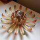 Applique florale vintage