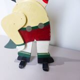 vintage wooden articulated toy