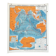 Old school map Hatier 27, 1940 - Indian Ocean, Antarctica