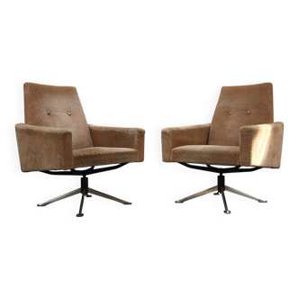 Ensemble de 2 fauteuils du milieu du siècle dernier, 1970