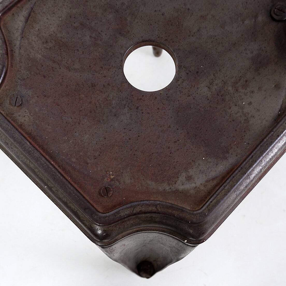 Stackable Industrial Bistro Chairs by Fibrocit of Belgium - Set of 4 - 1950s