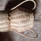 Vintage wicker basket