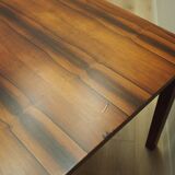 Table en palissandre, design danois, années 1970, production : Danemark