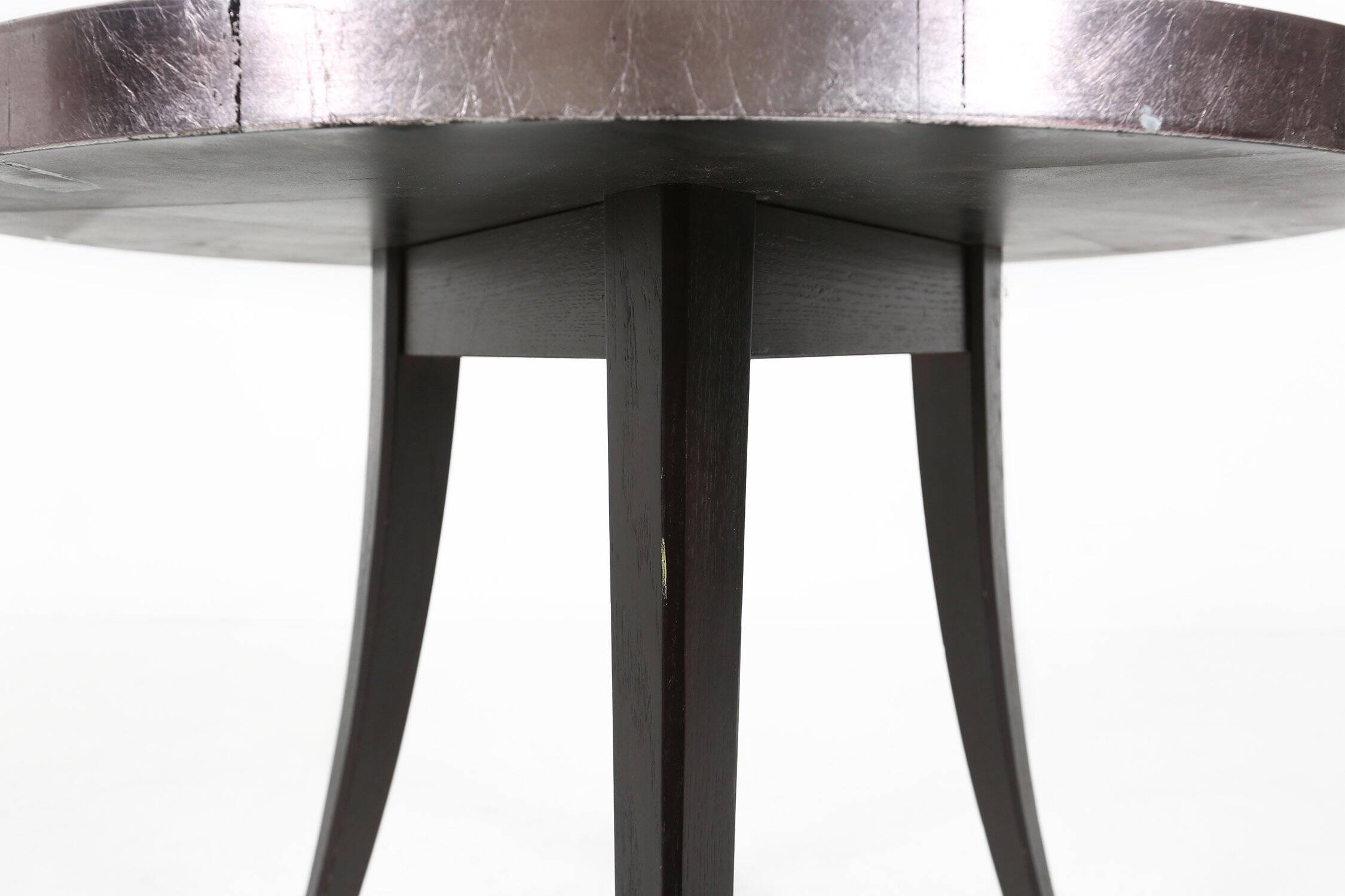 Vintage Space Age French Tripot Coffee Table, 1980s