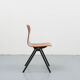 Chair Galvanitas S30 oak brown