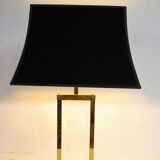 Brass and lucite table lamp, 1970