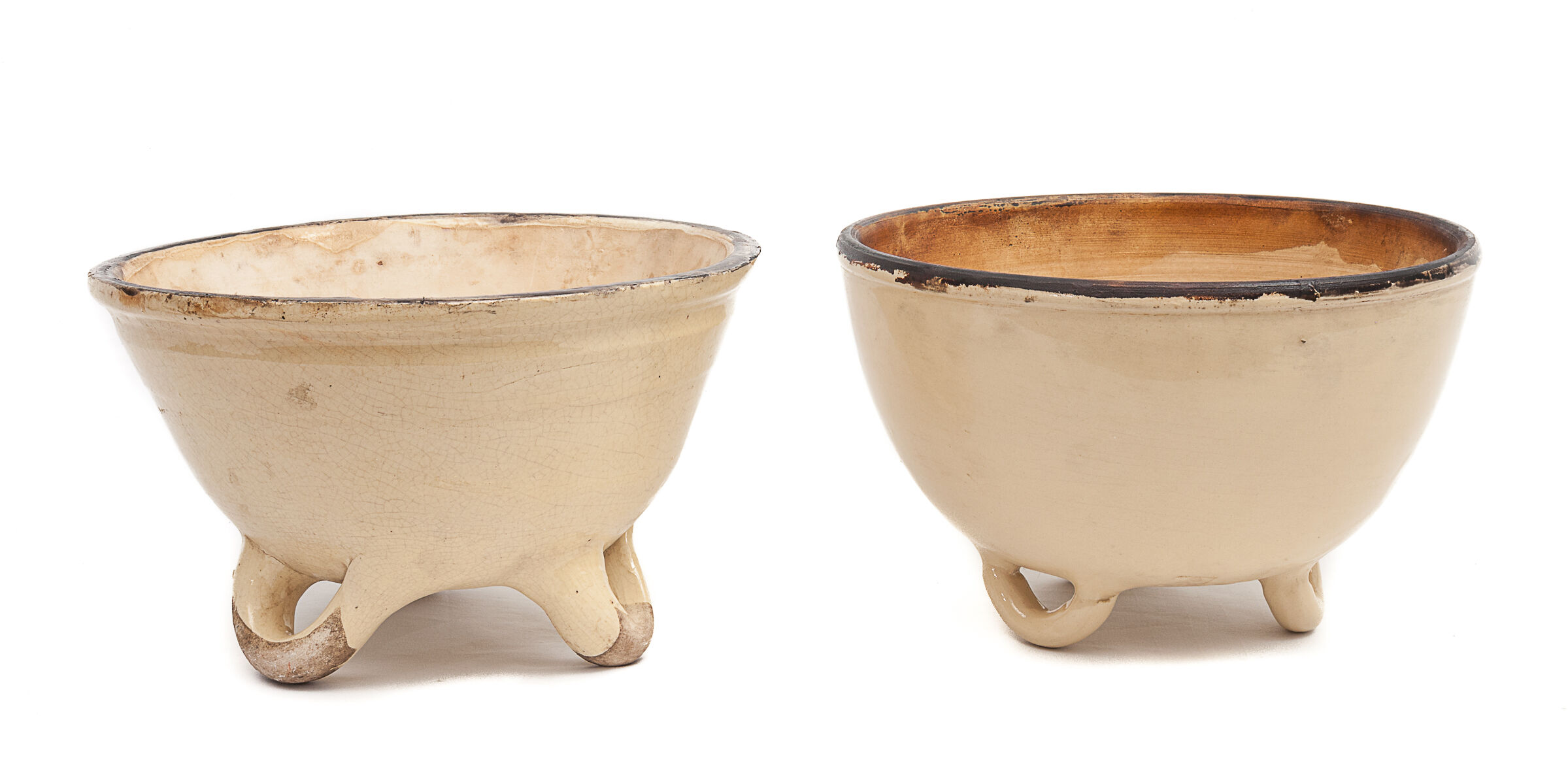 Pair of vintage pocket trays, 1920