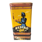 Nescao Nestle advertising metal box