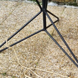 Lampadaire tripode, tablette et porte plantes, vintage, années 50