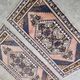 Set of 2 vintage handmade Turkish rugs 54x105 cm