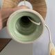 Lampe vintage pastel abat-jour raphia