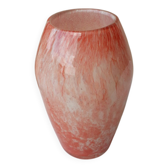 Blown glass vase