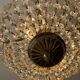 Balloon chandelier in bronze and grapevines 8 lamps