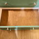 Green Provence wooden chest of drawers