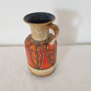 Vintage Jasba ceramic vase with handle - Height 25cm - 70's
