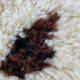 Beni Ouarain wool rug in 185x280 cm wool