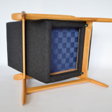 Pair of armchairs Ąžuolas by Valerija EMA Cukermanienė for Vilniaus Baldų Kombinatas, 1968