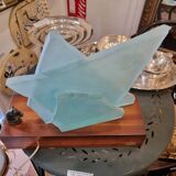Sandblasted glass lamp for Cardin: exquisite volume