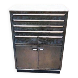 Meuble de dentiste vintage - style industriel